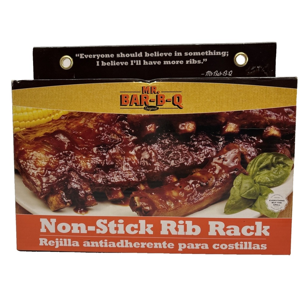 Mr. Bar-b-q Non Stick Rib Rack NIB1